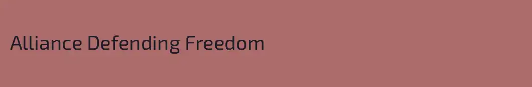 Alliance Defending Freedom